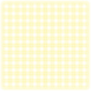 Yellow grid lines in square shape.