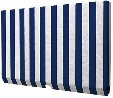 Blue and white stripes cover for Cosmos Outdoor TV