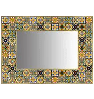 Mediterranean 21 Alanya frame design on a white wall.
