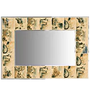 Mediterranean 24 Velika frame design on a white wall.