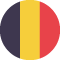 Ícono de la bandera de Bélgica.
