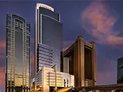 Cliente del TV espejo DecoVue del Conrad Hotel.