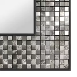 Helsinki sunrise mosaic frame design on a clean background.