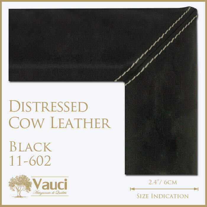 Distressed Cow Leathe