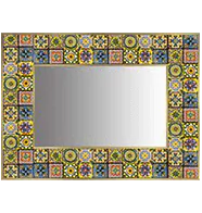 Mediterranean 22 Vasiliki frame design on a white wall.