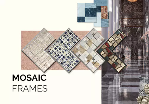 El banner de mosaico presenta televisores con marcos bellamente elaborados, perfectos para añadir un toque decorativo.