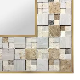 Greek life mosaic frame design on a clean background.