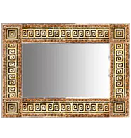 Mediterranean 7 Pescara frame design on a white wall.