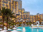 Cliente del TV espejo DecoVue del Mariott Hotel en Orlando, Florida.