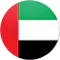 Ícono de la bandera de los Emiratos Árabes Unidos.