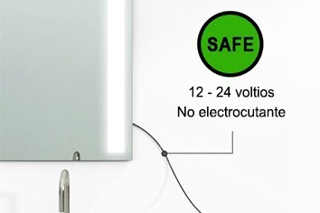 Other mirrors are electrical hazardous with one hundred ten to two hundred twenty volts in Oman.