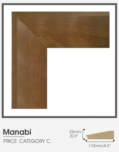 Manabi category C wood frame.