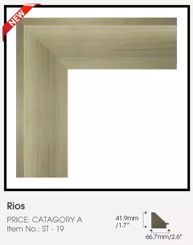 Rios category A wood frame.