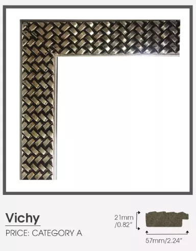 Vichy category A silver frame.