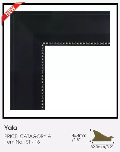 Yala category A black frame.
