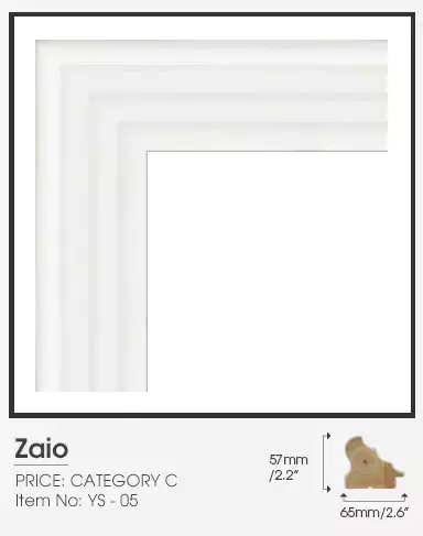 Zaio category C white frame.