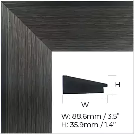 Paz black frame under category A.