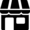 Black store icon.