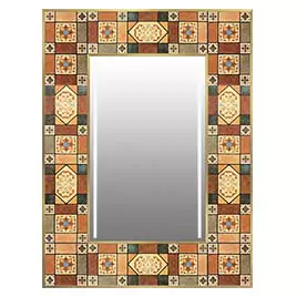 Oliva Mediterranean mirror frame.