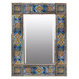 Sardinia Mediterranean mirror frame.