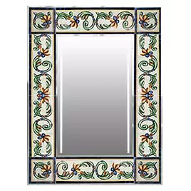 Tarifa Mediterranean mirror frame.