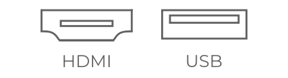 Small image of different types of ports.