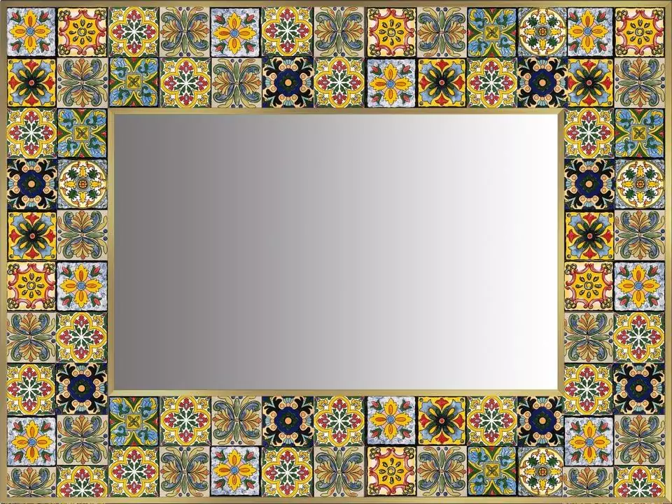 Alanya Mediterranean mirror frame.