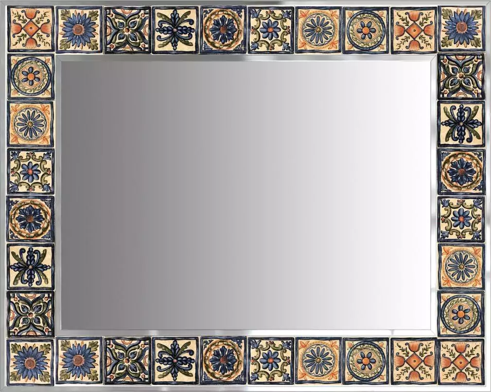 Avola Mediterranean mirror frame.