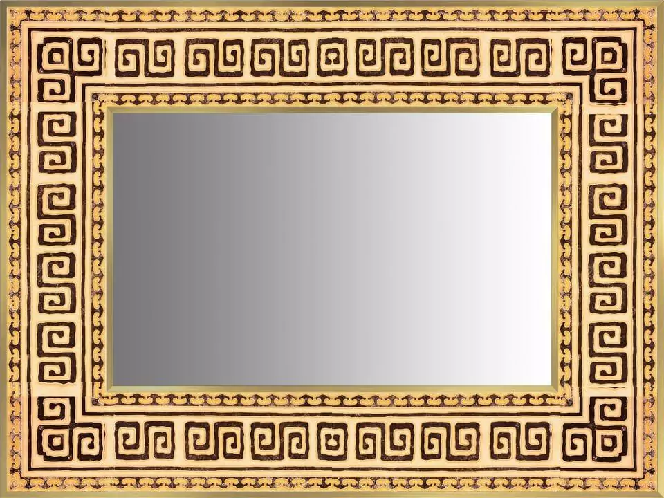Toulon Mediterranean mirror frame.