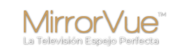 MirrorVue Mirror TV The Perfect Mirror TV Logo