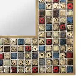Ancient Desert mosaic frame.