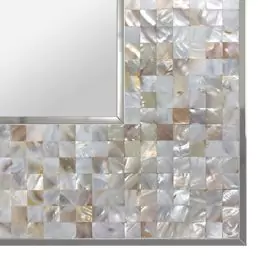 Sea Shells mosaic frame.