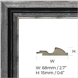 Category C kilkis silver frame.