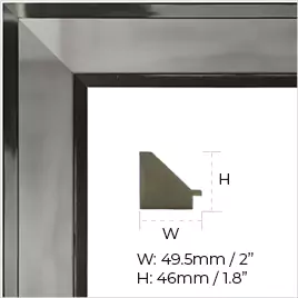 Category A salta silver frame.
