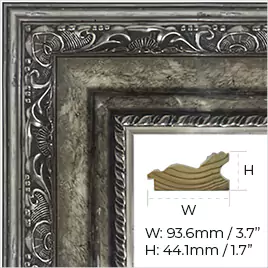 Category A taraz silver frame.