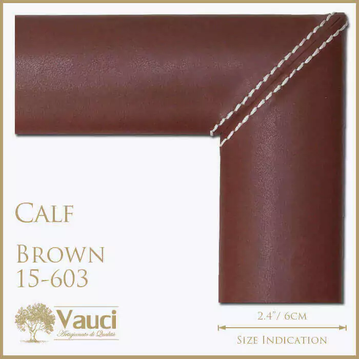 Calf brown frame design.