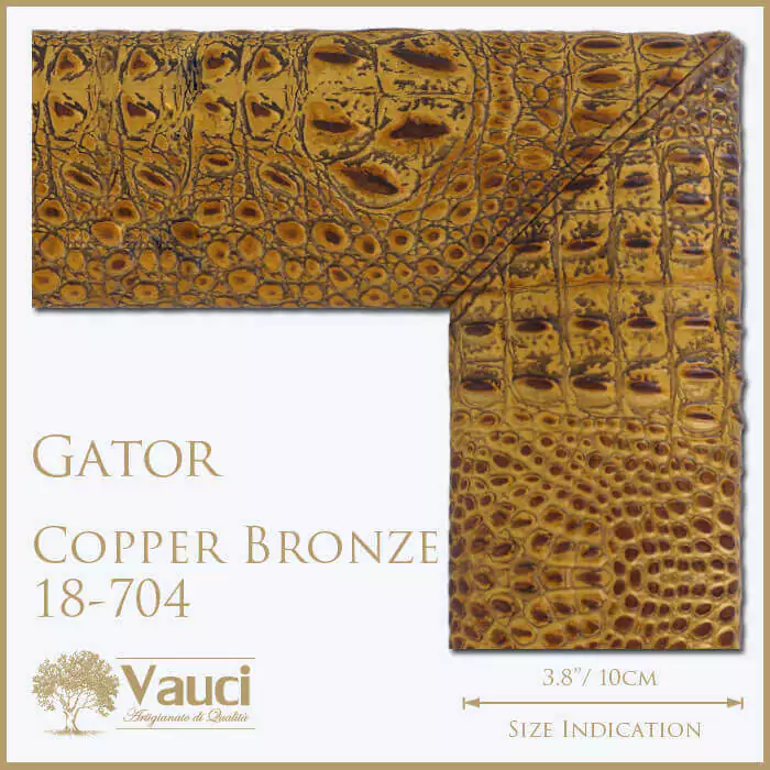 Gator copper bronze vauci frames.