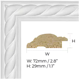 Perama category C white frame.