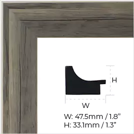Fora category A wood frame.