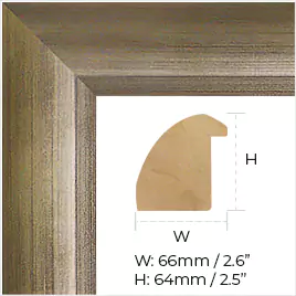 Pombas category E wood frame.