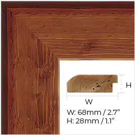 Sevres category C wood frame.
