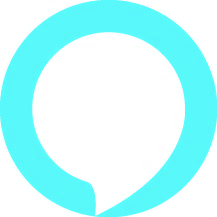 Amazon Alexa logo.