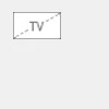 An icon representing a television located at the top left.