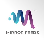 Mirror Feeds logo.