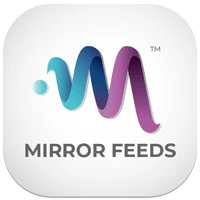 Mirror Feeds mobile application icon.