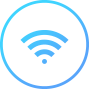 Televisión inteligente que puede conectarse al Wi-Fi.