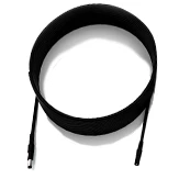 Ocea Pro bathroom TV black extension cable with plain background.