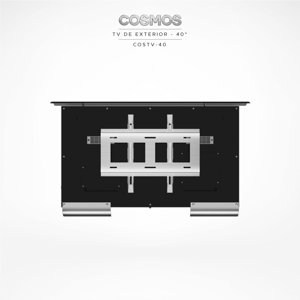 Sí, añada el soporte de pared de acero inoxidable COSMT-BR-32/40 (VESA 200×200)