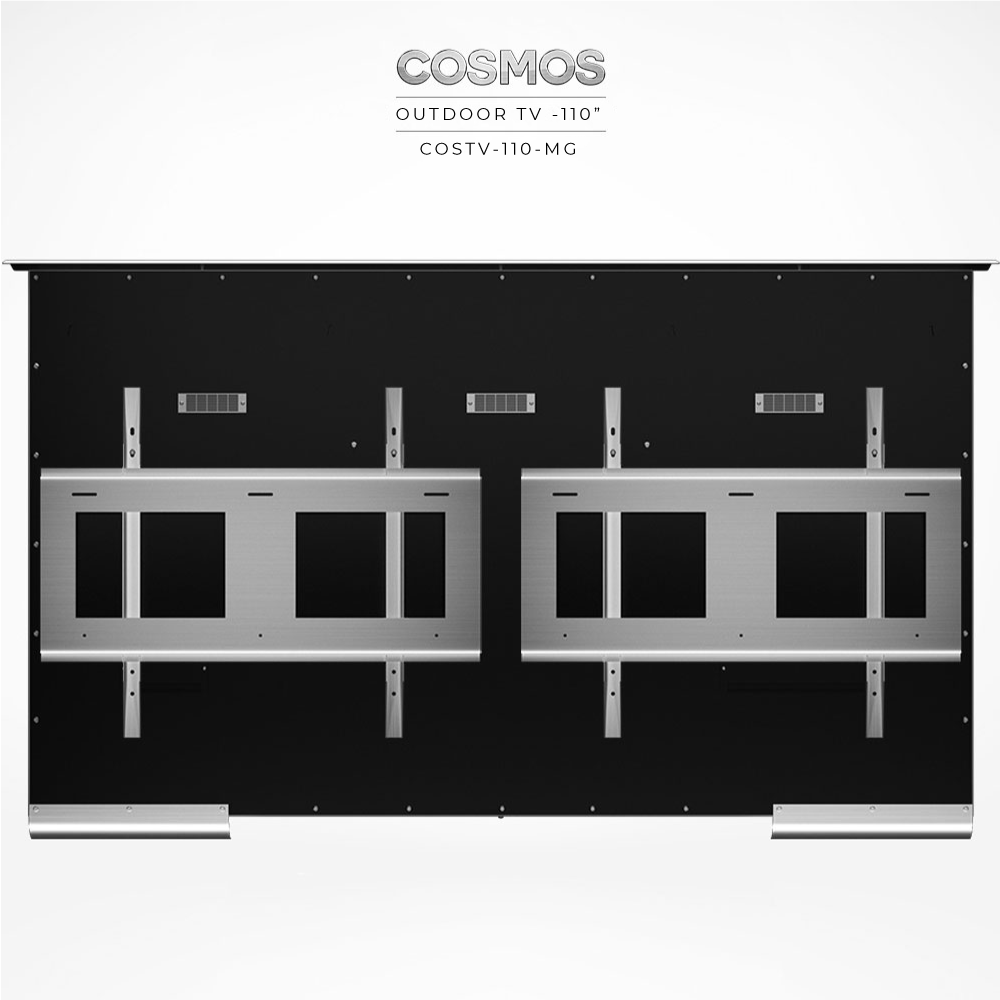 TV de exterior Cosmos 100″ (2pcs COSMT-BR-100/110 Brackets)