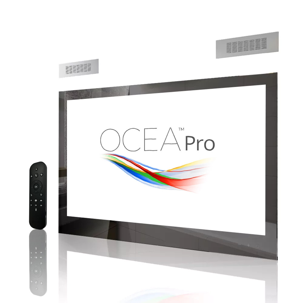 con bocinas externas (sin barra de sonido)